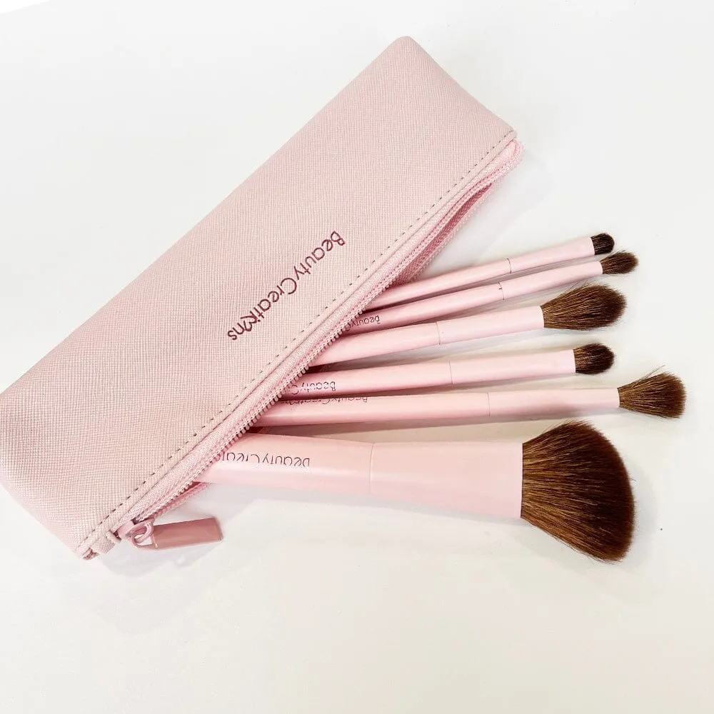 Beauty Creation - Reindeer Ride Six Piece Natural Brush Set