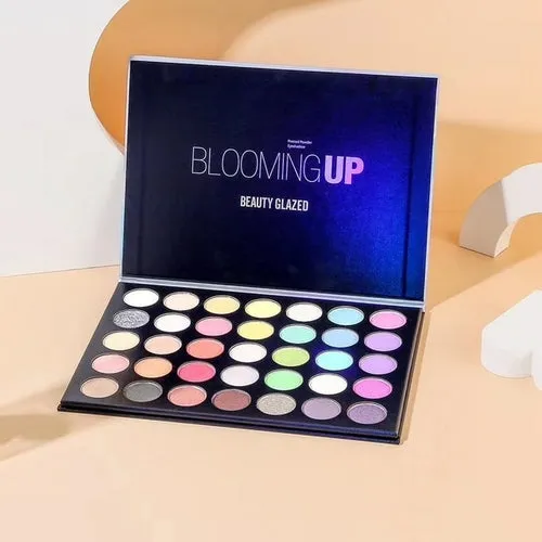 Beauty Glazed eyeshadow palette colorful Eye shadow Palette Glitter