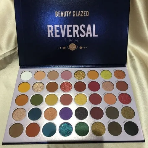 Beauty Glazed eyeshadow palette colorful Eye shadow Palette Glitter