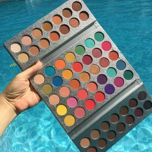 Beauty Glazed eyeshadow palette colorful Eye shadow Palette Glitter