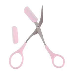 BeeSpring Women Eyebrow Trimmer Comb Eyelash Hair Scissors Cutter Remover Makeup Tool