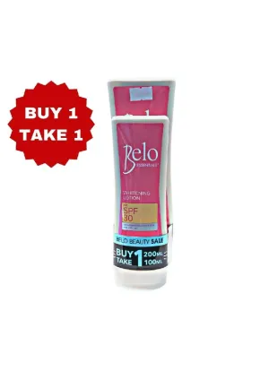 Belo Essentials Pink Lotion SPF 30 200ml Plus Free Pink Lotion 100ml