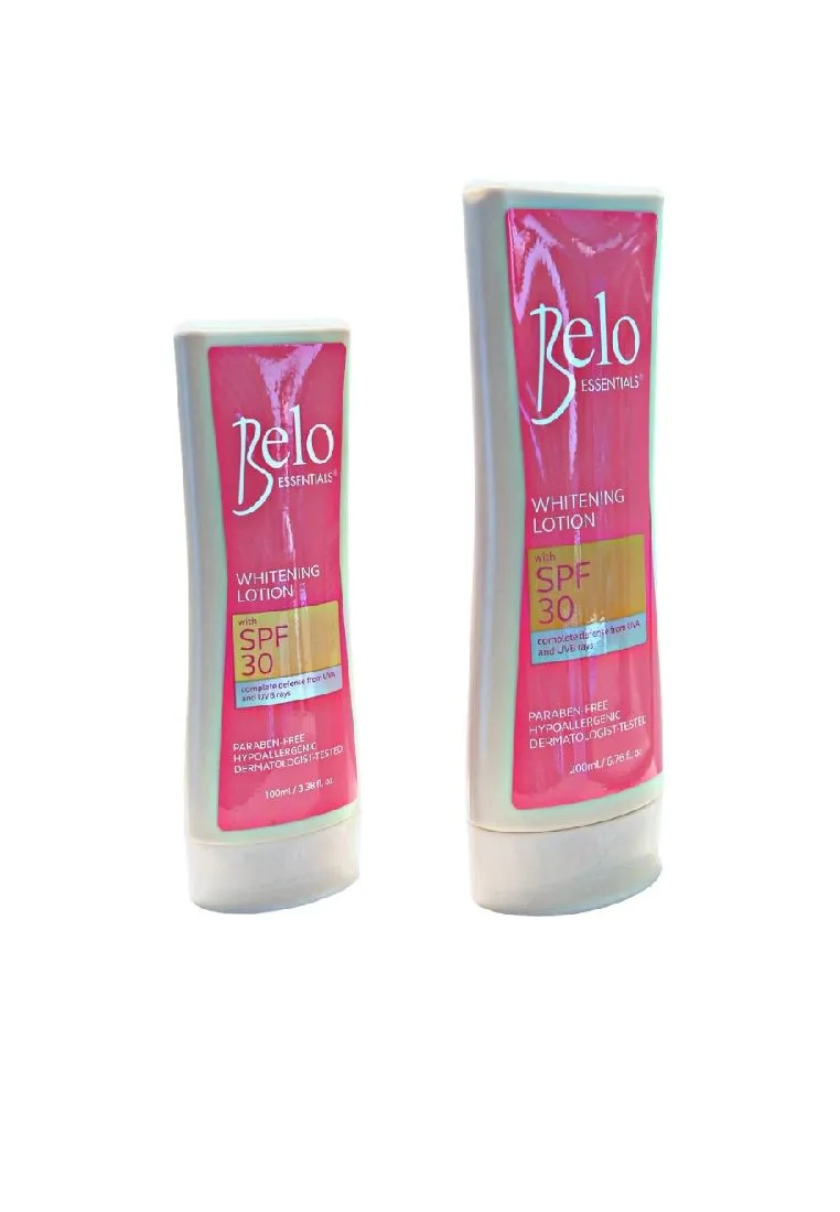 Belo Essentials Pink Lotion SPF 30 200ml Plus Free Pink Lotion 100ml