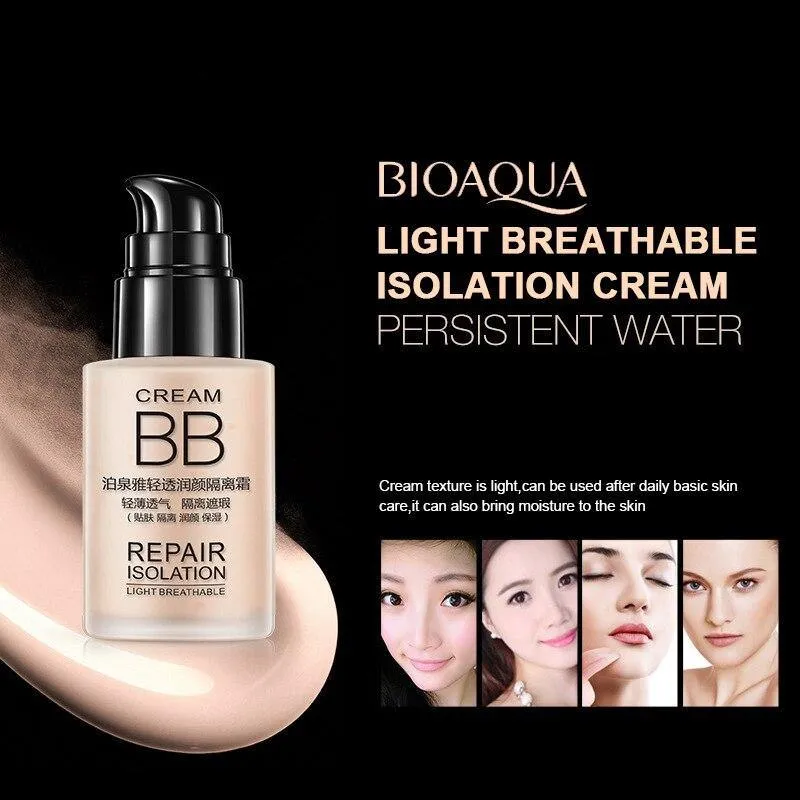 BIOAQUA Facial Segregation cream Primer Moisturizer Natural Make Up