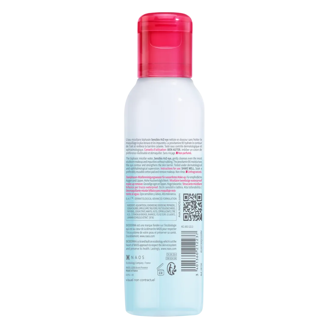 Bioderma Sensibio H2O Eye Biphase Micellar Makeup Remover