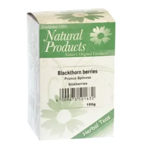 Blackthorn Berries (Prunus spinosa) Dried - 100g