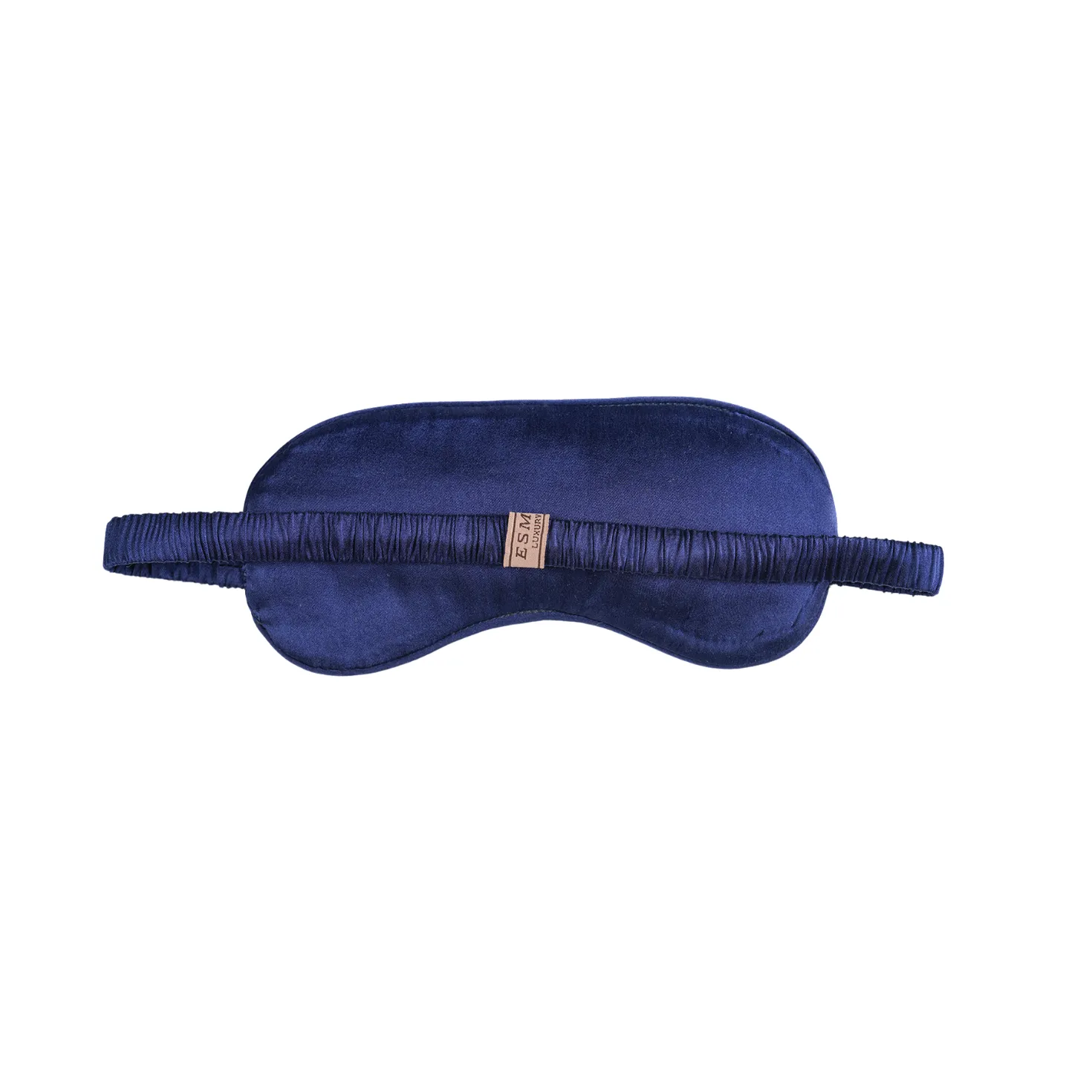 Blue Silk Eye Mask