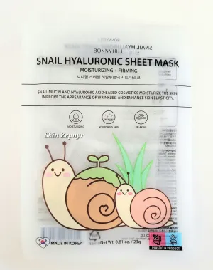 Bonnyhill Snail Hyaluronic Sheet Mask