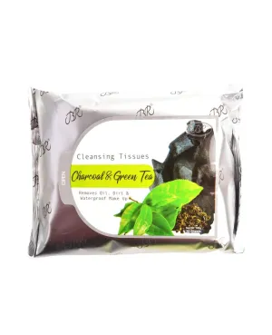 Br Makeup Remover Cleansing Towelettes - Charcoal & Green Tea