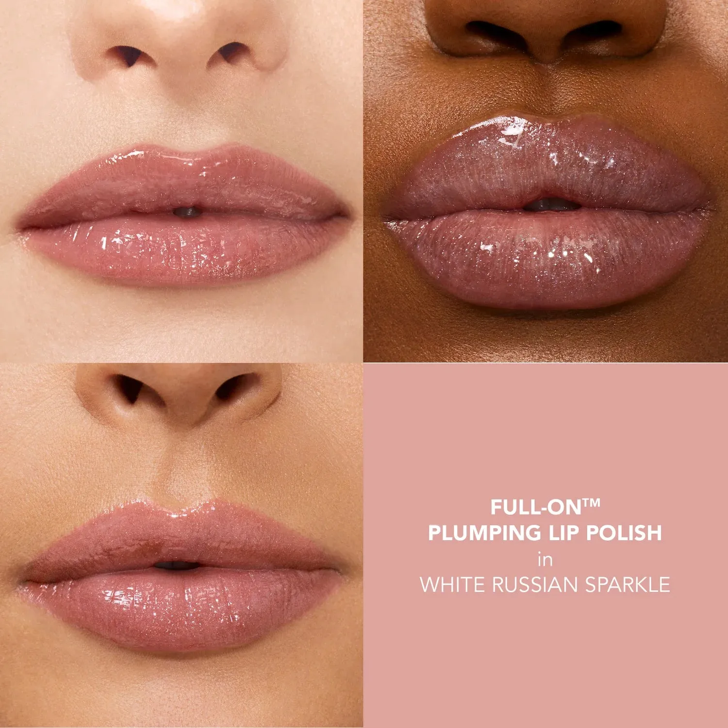 Buxom - Full-On™ Plumping Lip  Polish Gloss - White Russian Sparkle