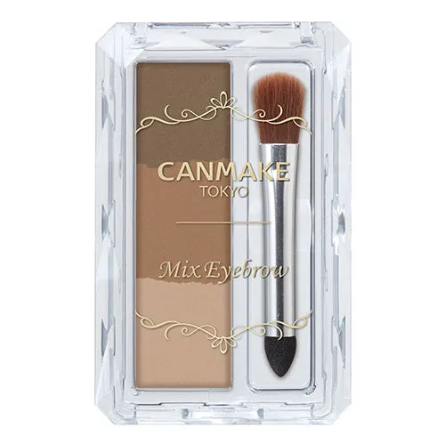 Canmake Mix Eyebrow 02 Natural Brown