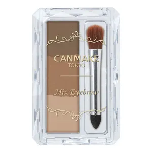 Canmake Mix Eyebrow 02 Natural Brown