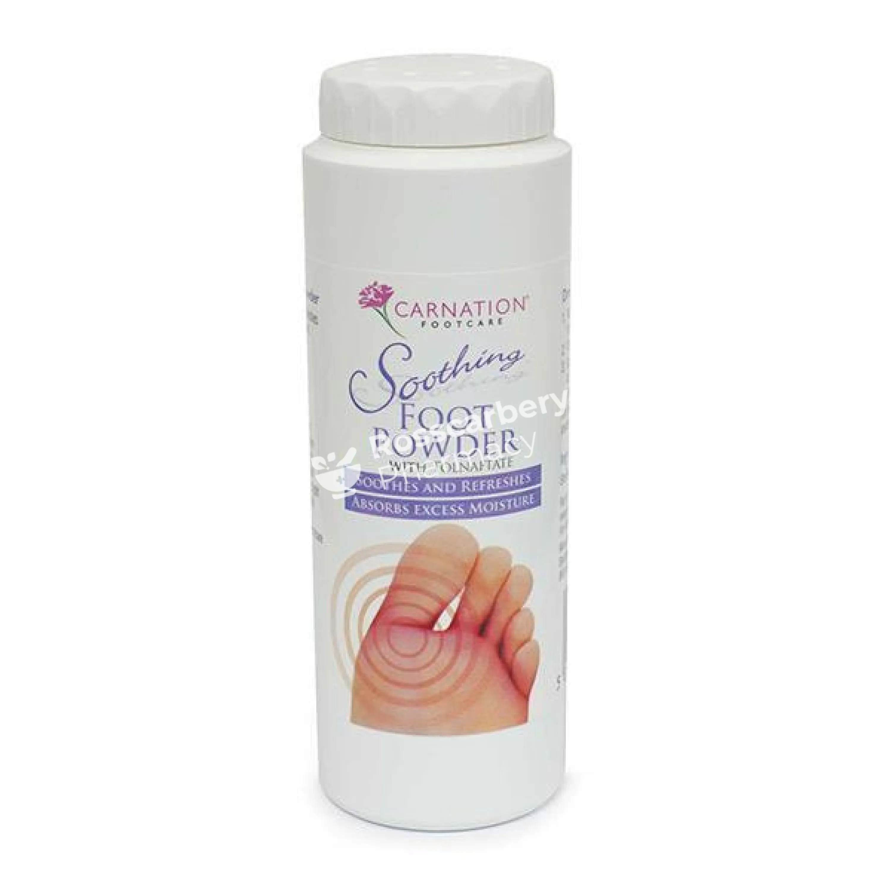 Carnation Footcare Soothing Foot Powder With Tolnaftate