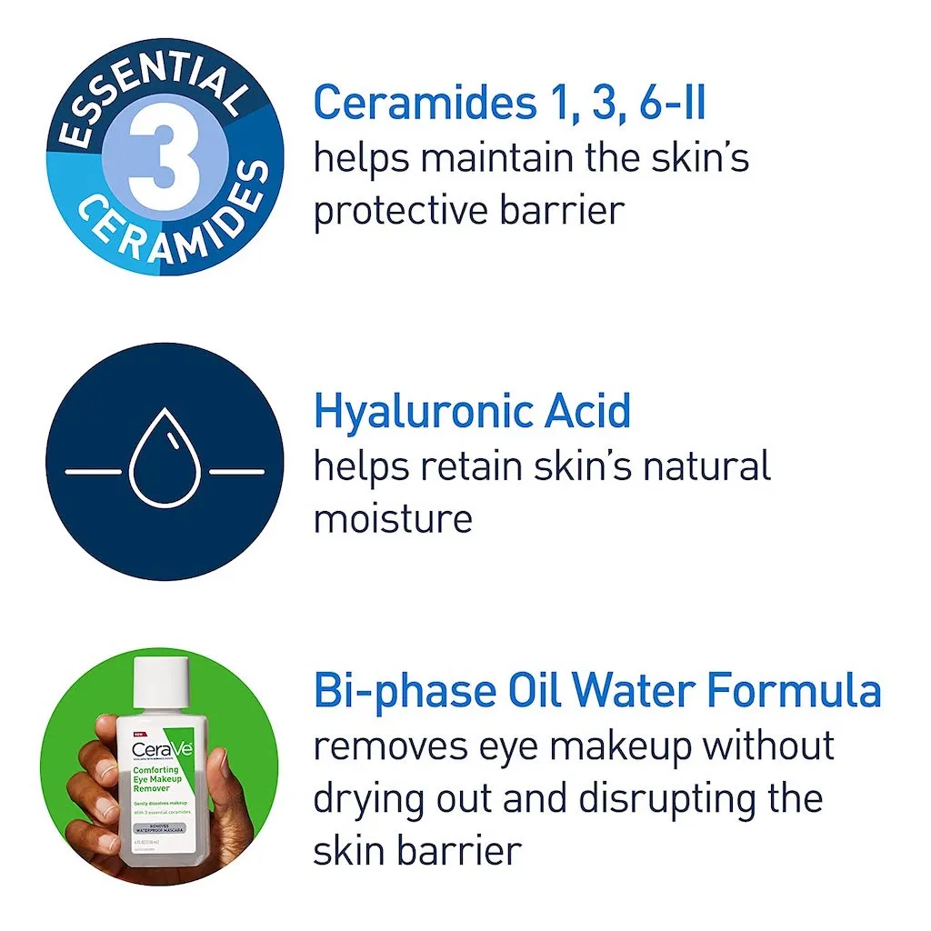 CERAVE  COMFORTING EYE MAKEUP REMOVER
