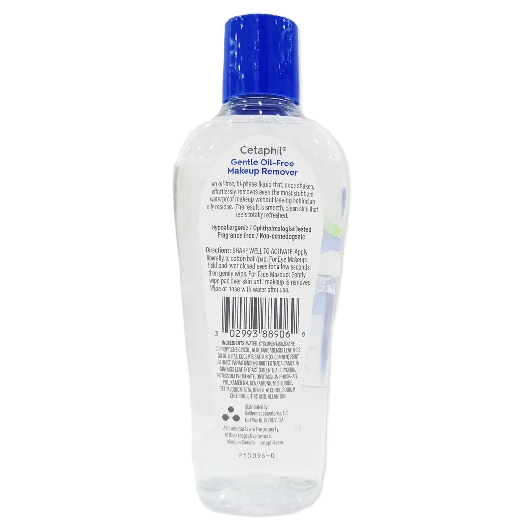 Cetaphil Gentle Oil-Free Makeup Remover 6Oz