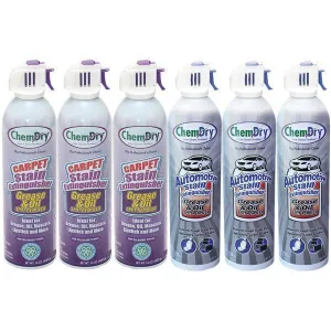 Chem-Dry C990-6 Automotive Grease & Oil Spot Remover (6 pk)