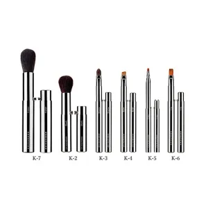 Chikuhodo BR-7 Portable Makeup brush 6-piece Gift Set, K Series