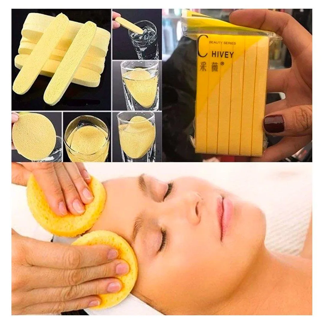 Chivey Magic Facial Sponge 12pcs set