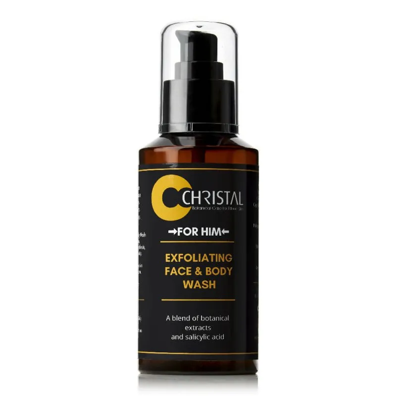 Christal Cosmetics Exfoliating Face & Body Wash