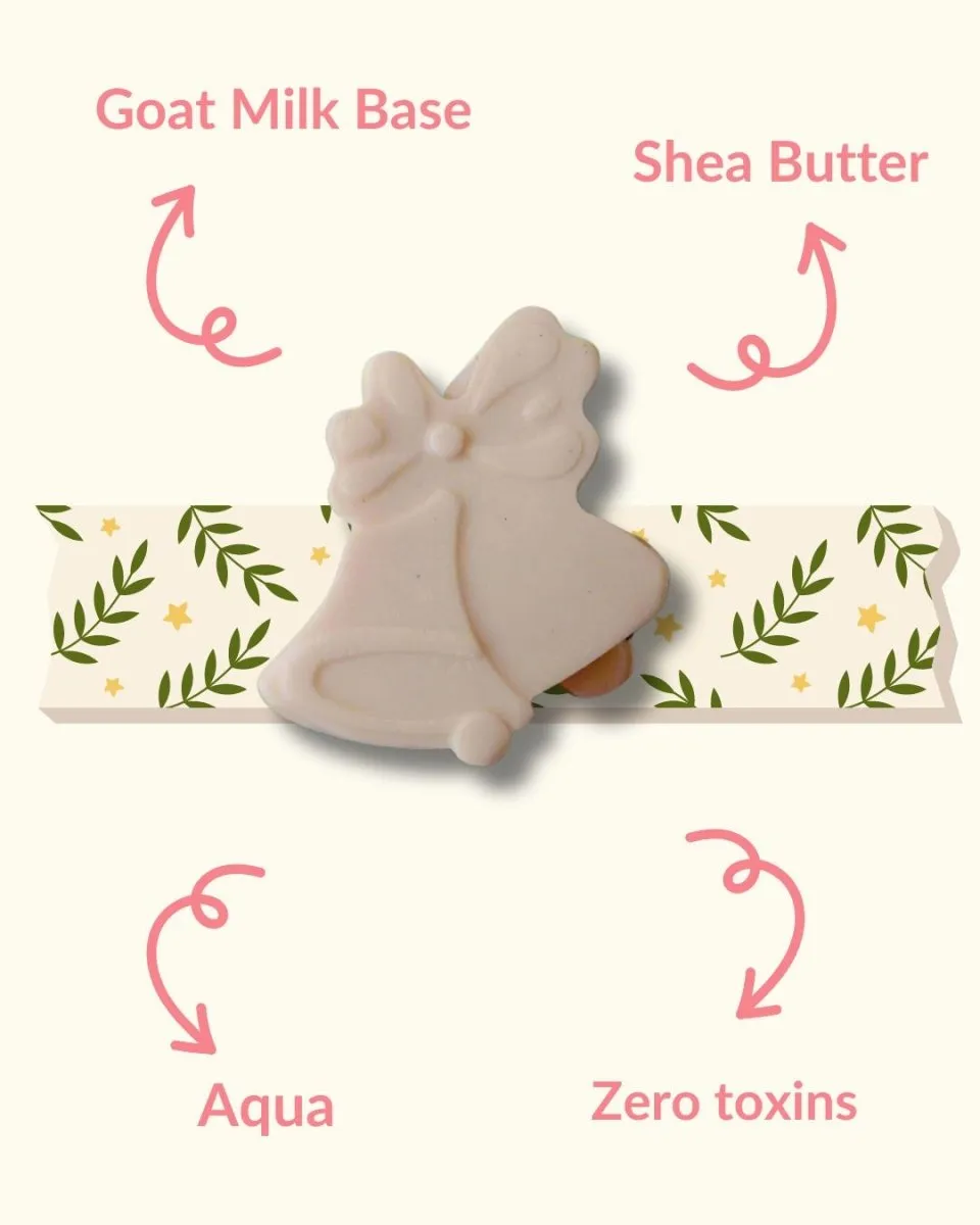 Christmas Bell- Kids Goat Milk Shea Butter Soap