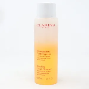 Clarins One-Step Facial Cleanser With Orange Extract 6.8oz/200ml New