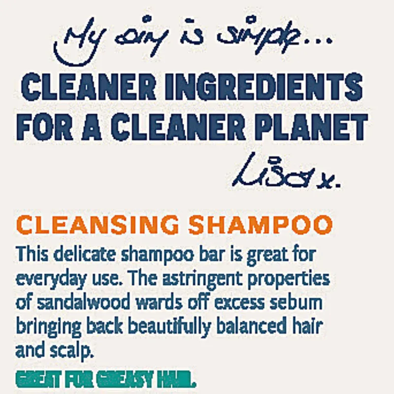 Cleansing Shampoo - Sweet Orange & Sandalwood