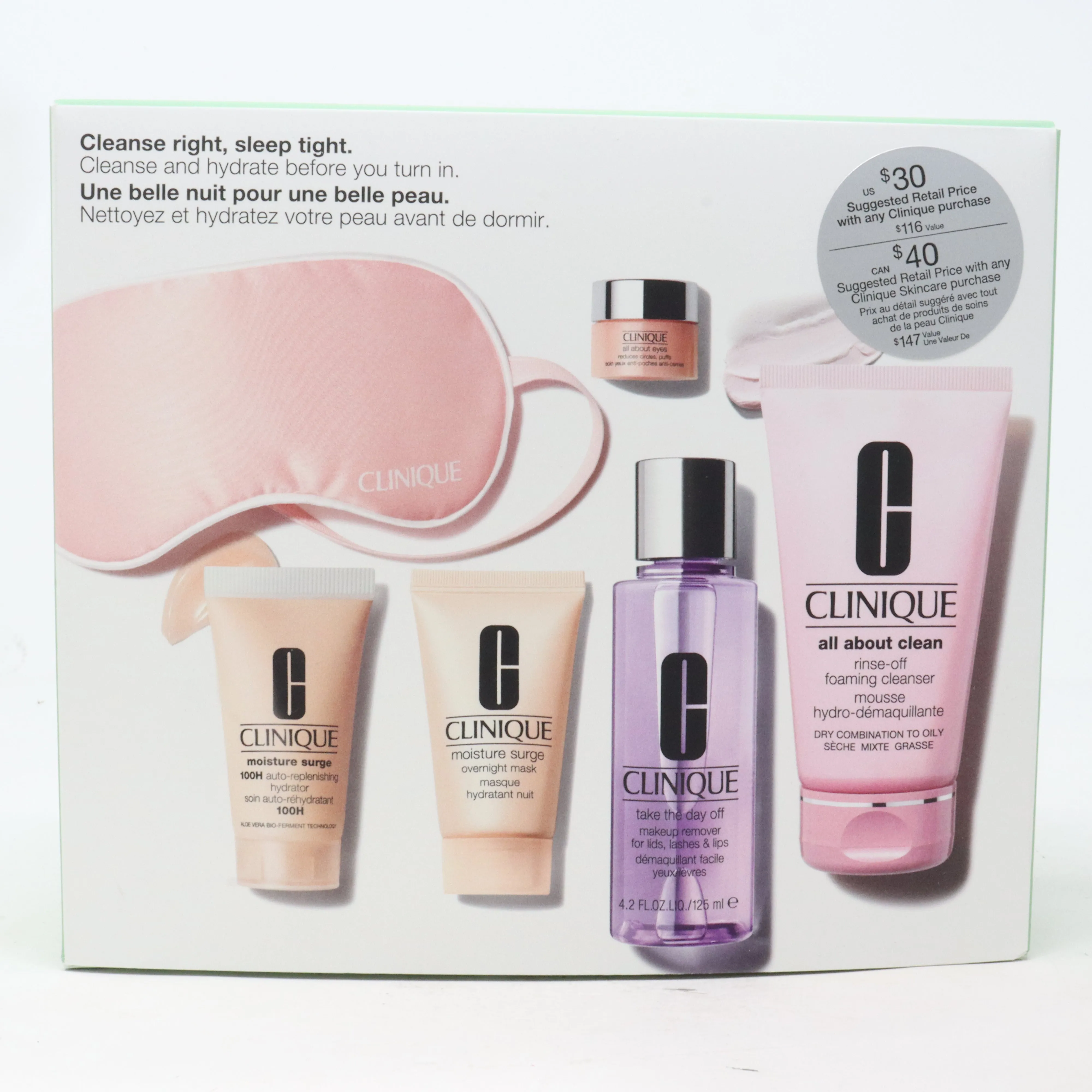 Clinique 5-Pcs Makeup Gift Set  / New With Box