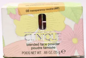 Clinique Blended Face Powder 0.88oz / 25g #08 Transparency Neutral New Packaging