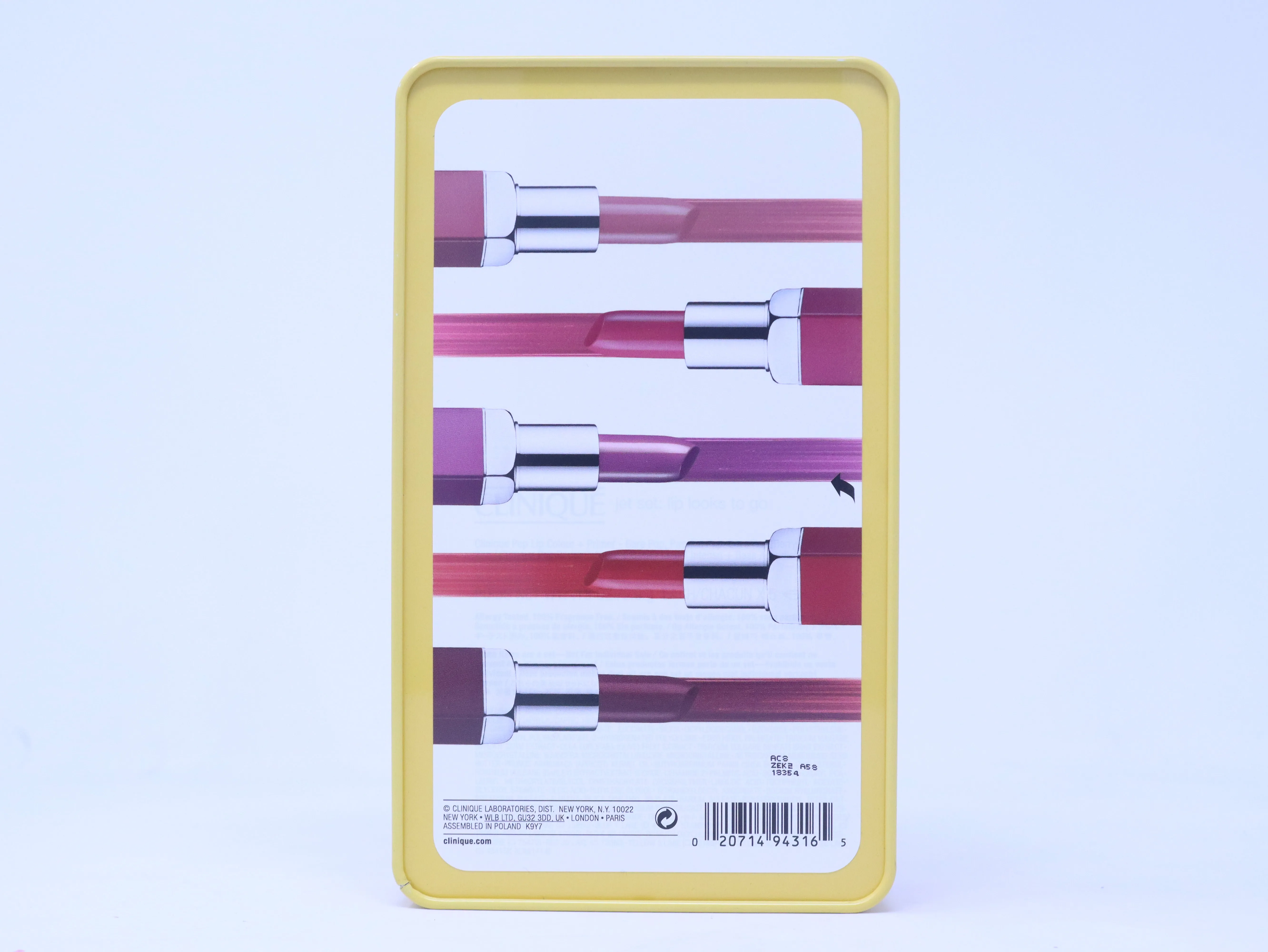 Clinique Jet Set Lip Looks To Go 5 Pcs Travel Set  / New With Box