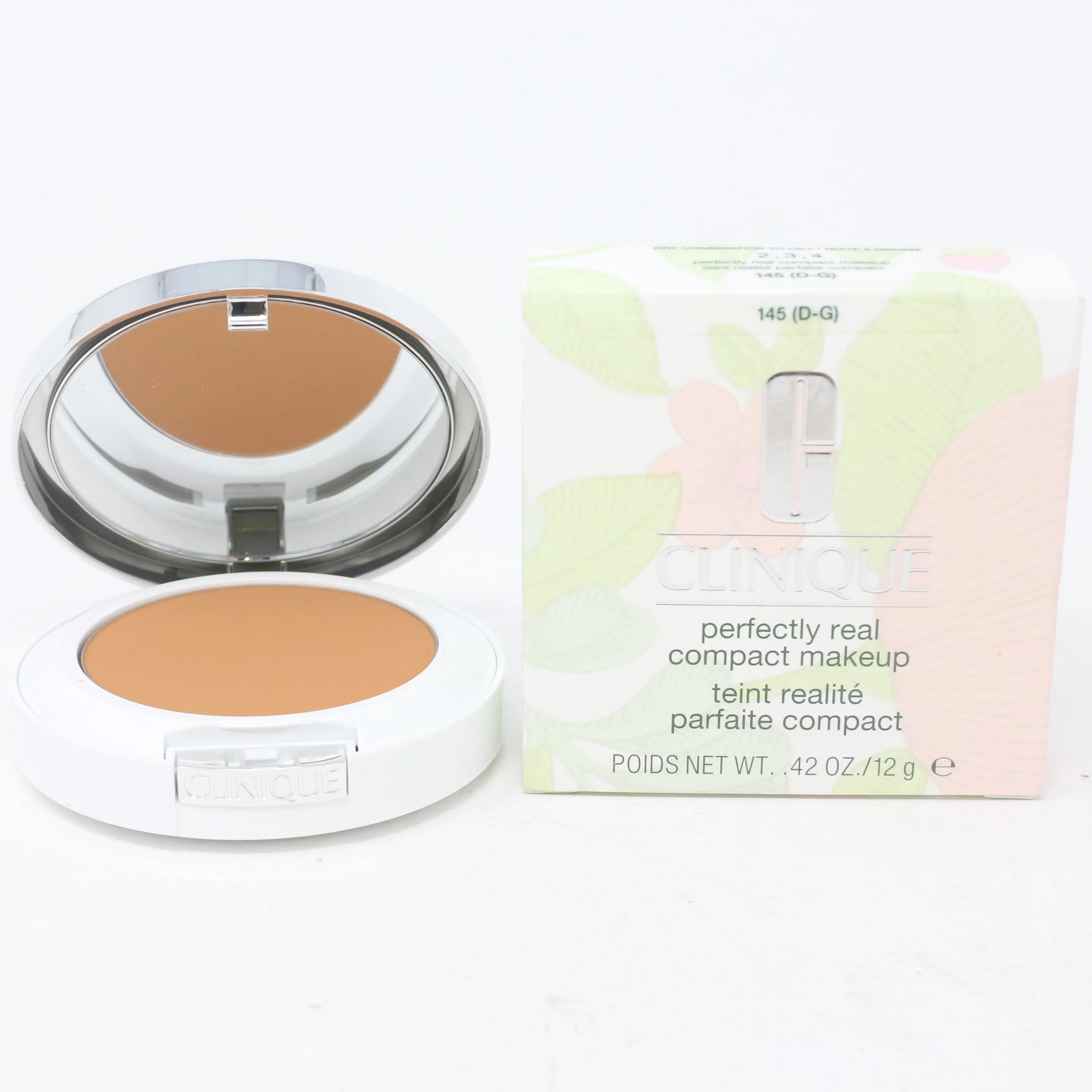 Clinique Perfectly Real Compact Makeup Powder  0.42oz/12g New With Box
