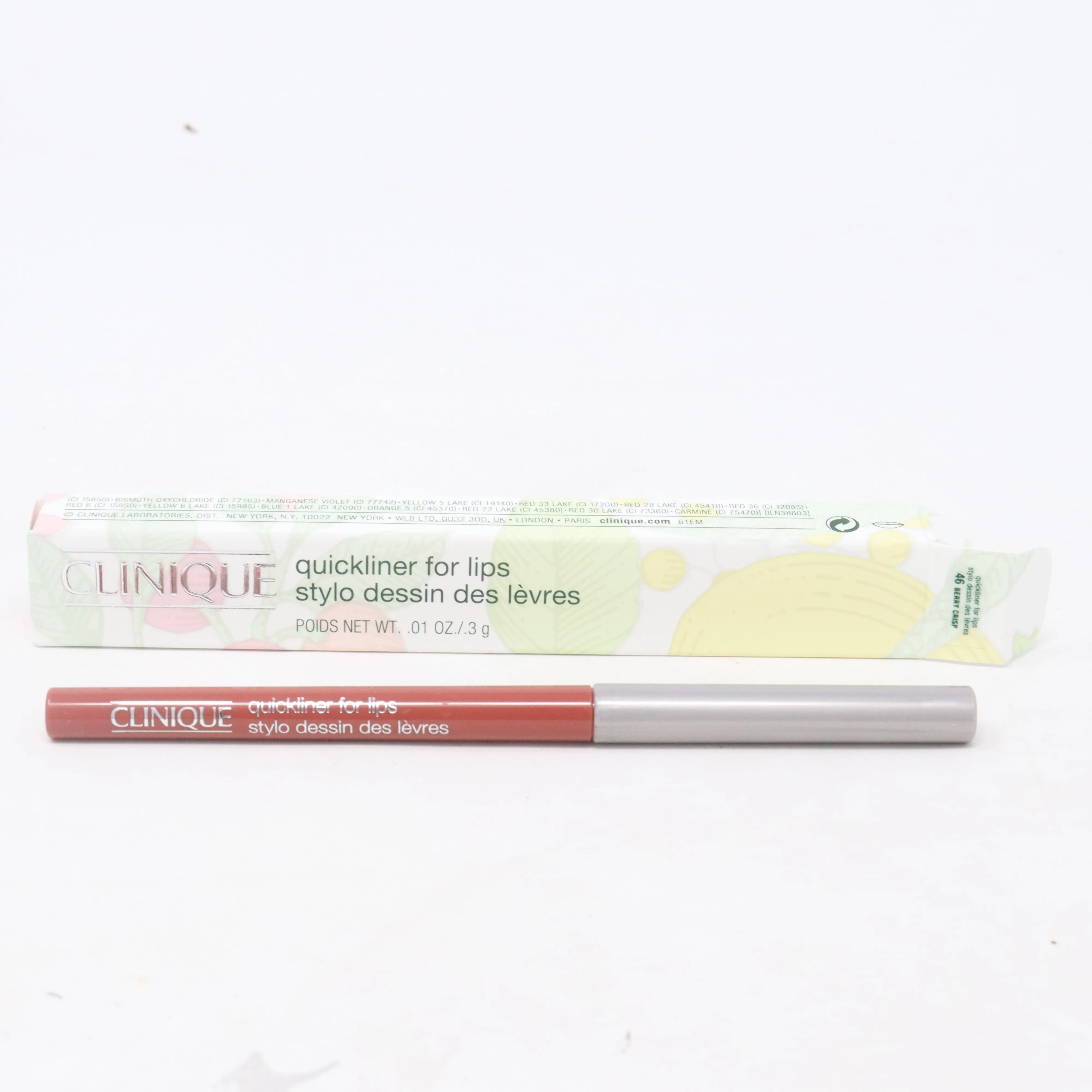 Clinique Quickliner For Lips  0.01oz/3g New With Box