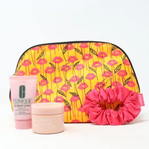 Clinique Skincare And Makeup 4 Pcs Set  / New With Bag