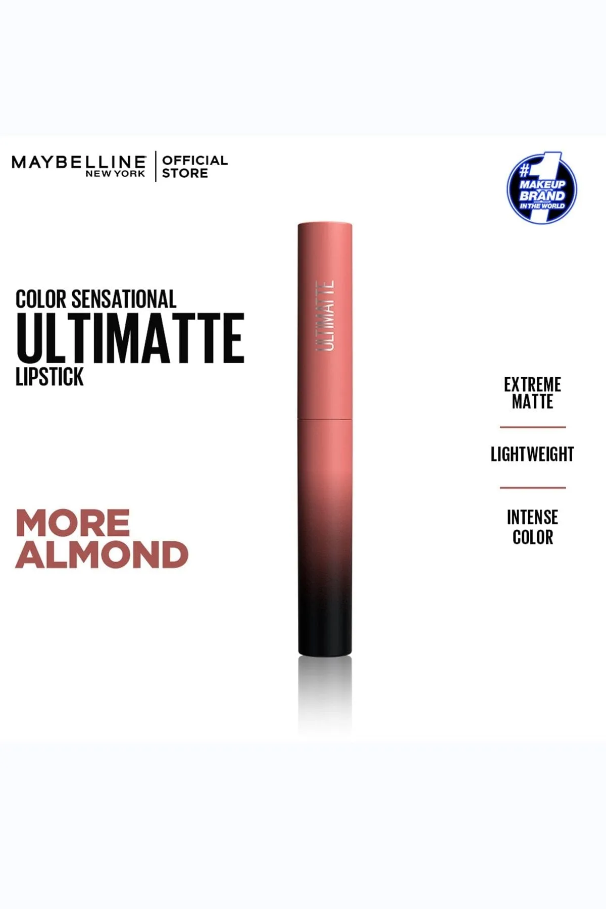 Color Sensational Ultimatte Lipstick - More Almond