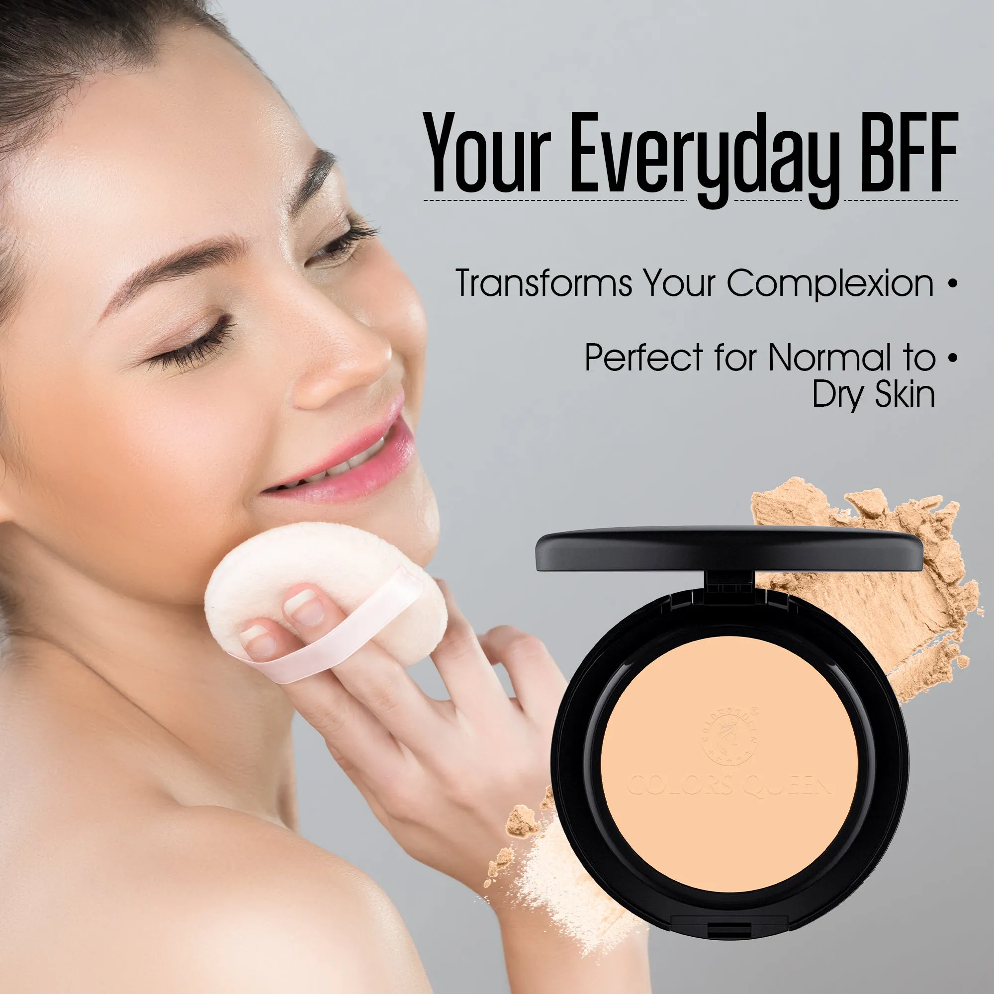 Colors Queen Luminous Silk Compact Powder