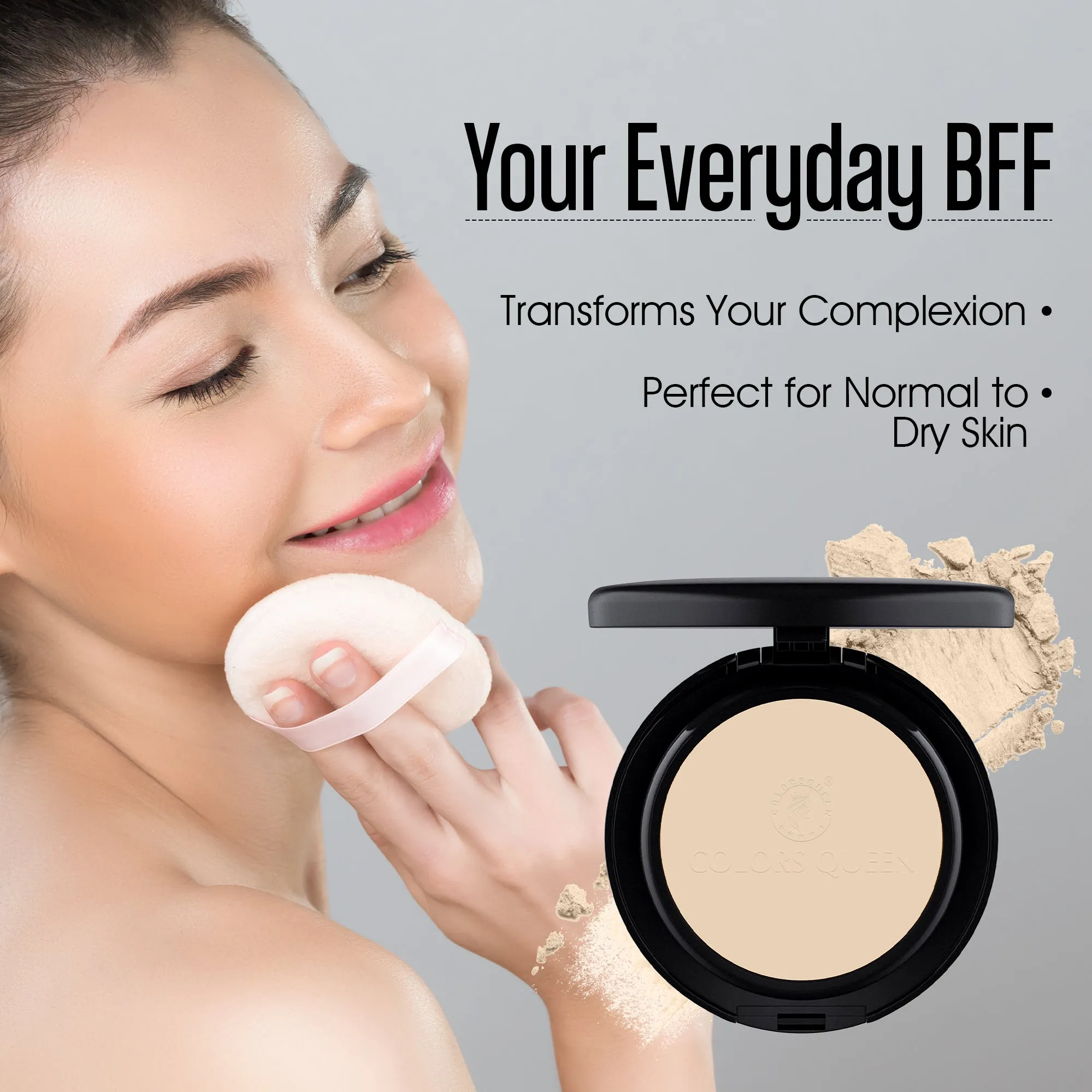 Colors Queen Luminous Silk Compact Powder