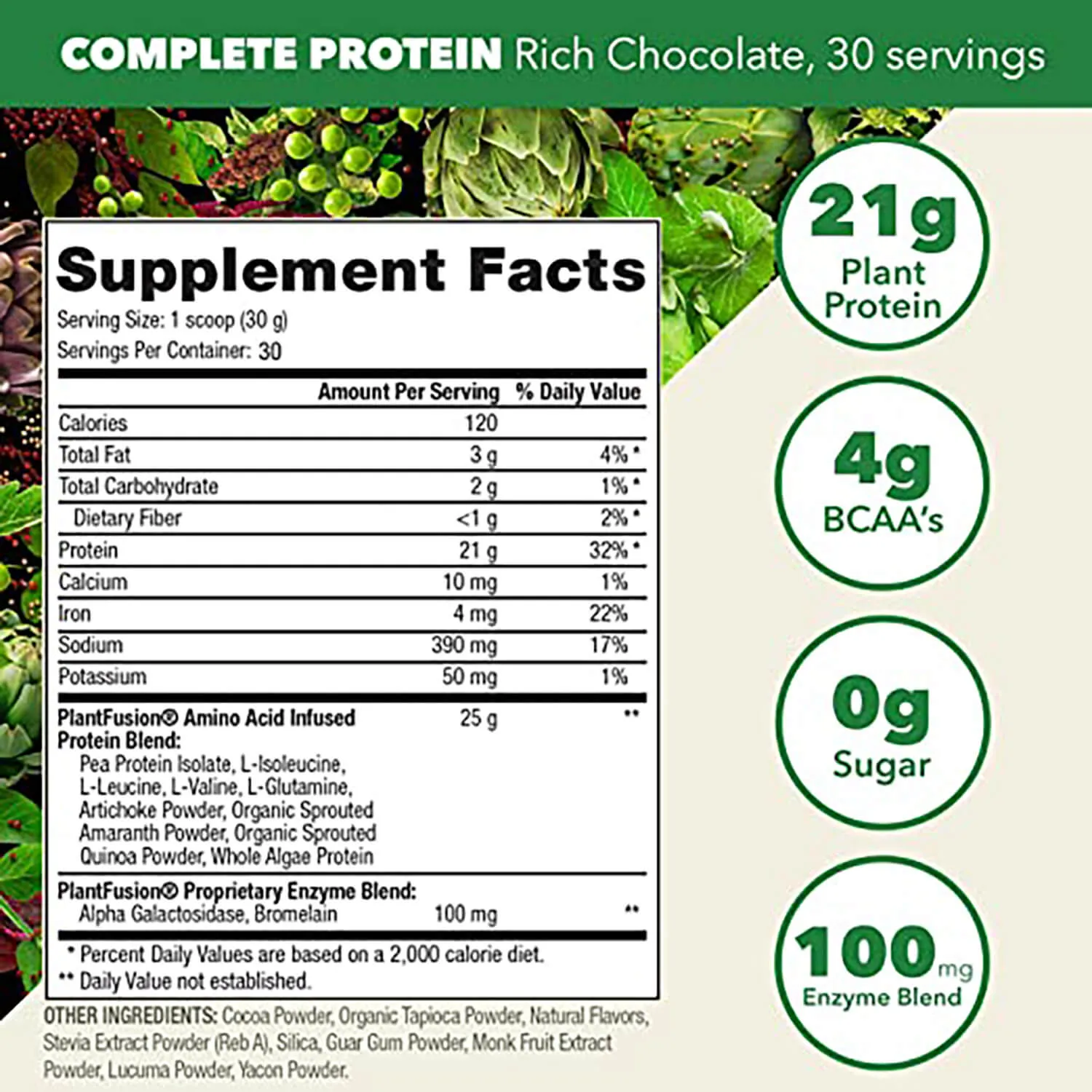 Complete Protein - Vegan Protein Powder - Save 20%