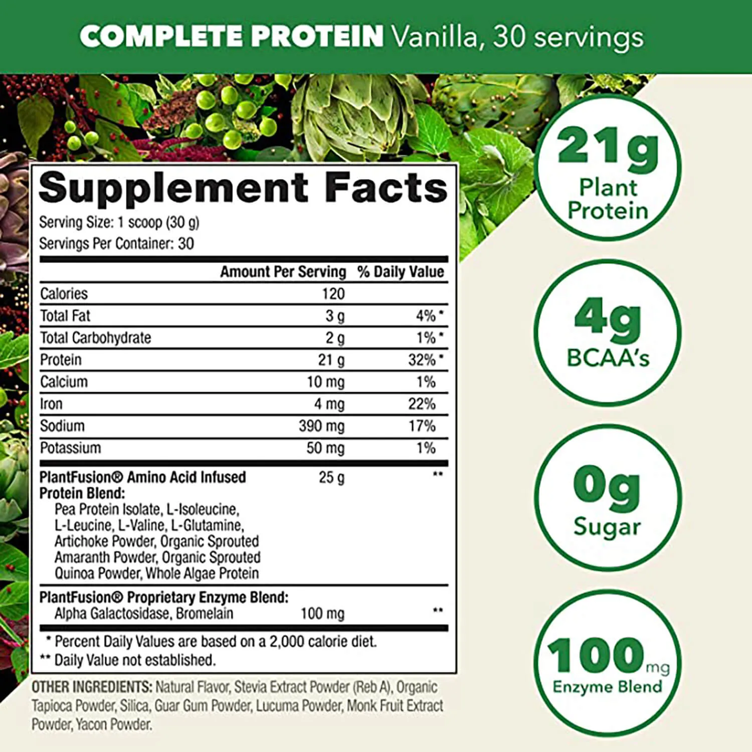 Complete Protein - Vegan Protein Powder - Save 20%