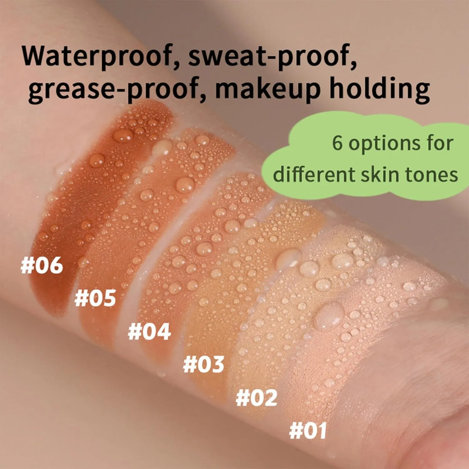 Concealer Foundation Stick, Superstay Powerful Coverage for Flawless Skin, Face Makeup and Contour Stick Foundations for Mature Skin, Base de Maquillaje Long-lasting & Sweat Resistant (02#, 8.5g)