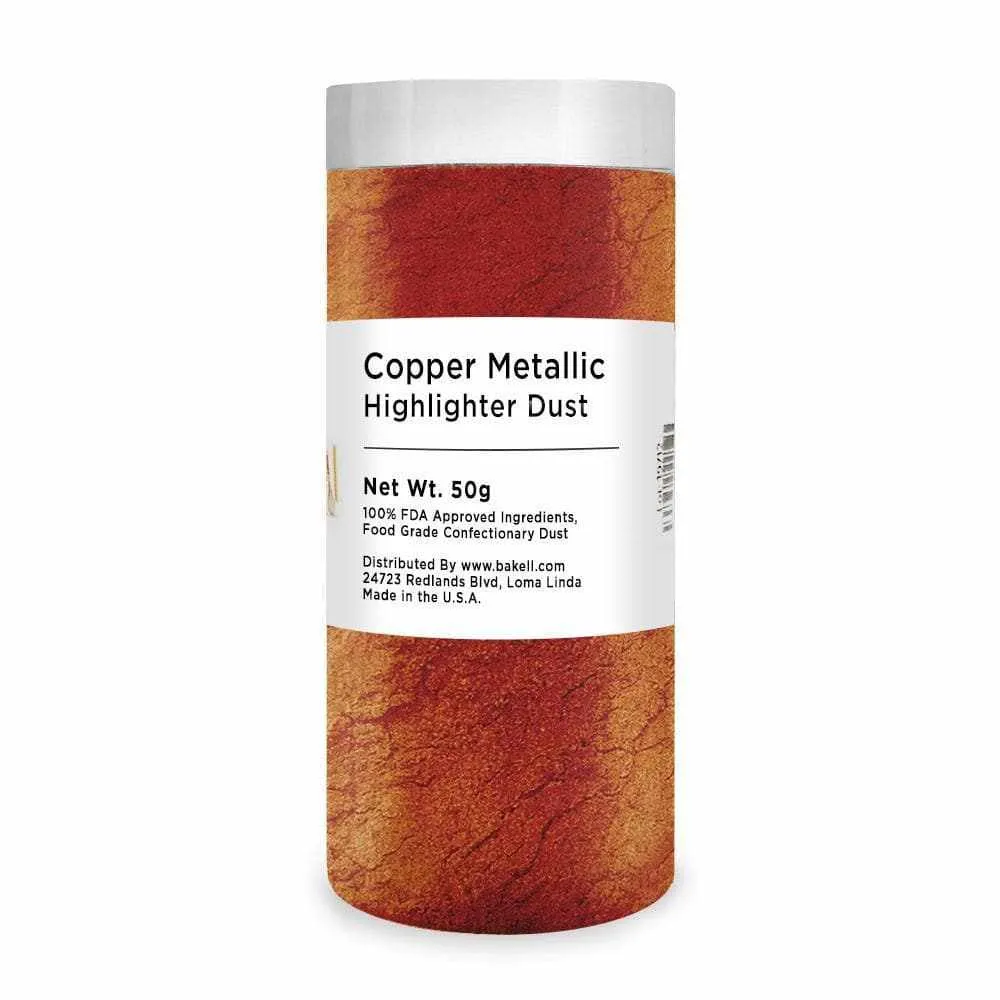 Copper Metallic Highlighter Dust