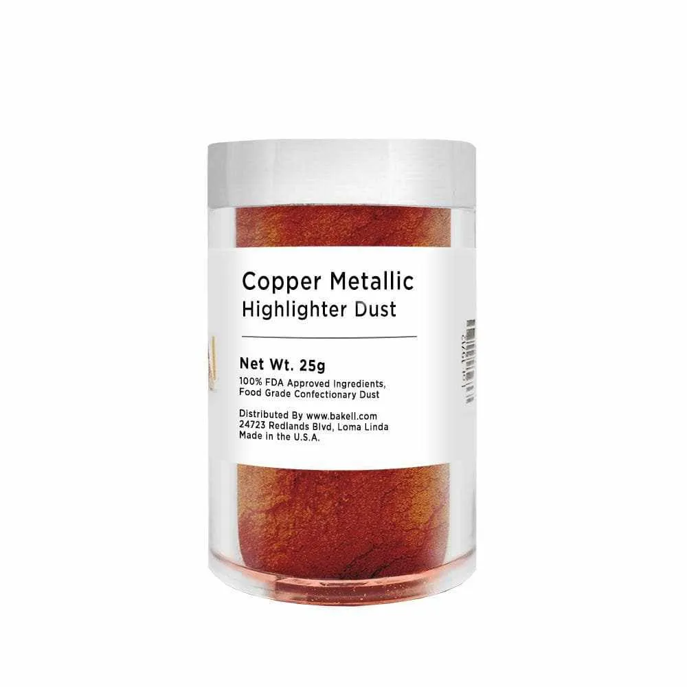 Copper Metallic Highlighter Dust
