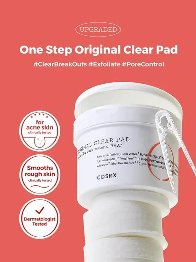 COSRX One Step Original Clear Pad 4.73 fl. oz