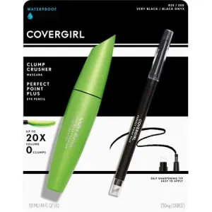 COVERGIRL Lash Blast Clump Crusher Mascara & Perfect Point Plus Eyeliner Pencil Value Pack