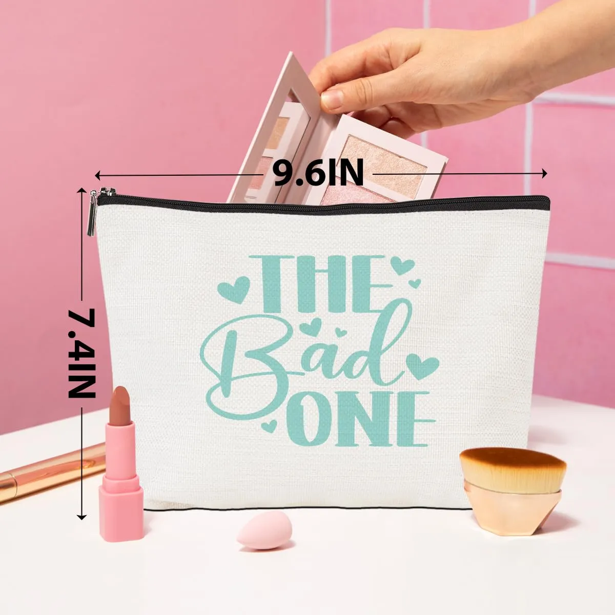 CQM Funny Girls Weekend Gifts Girls Trip 2024 Makeup Bag Girls Trip Gifts Favors Summer Gifts Cosmetic Bag Toiletry Bag Weekender Bags for Women Sister Daughter Friendship Bachelorette Party Birthday