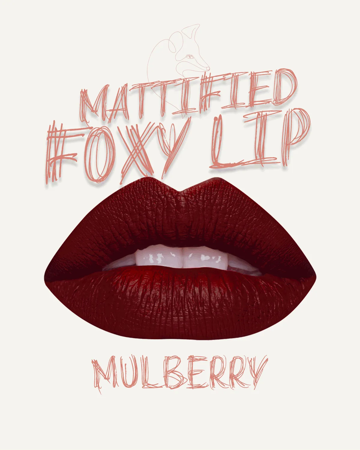 Crimson | Mattified Foxy Lip