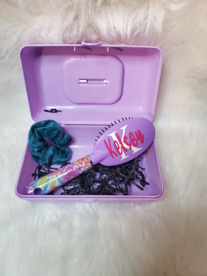 Customized Name Makeup Box