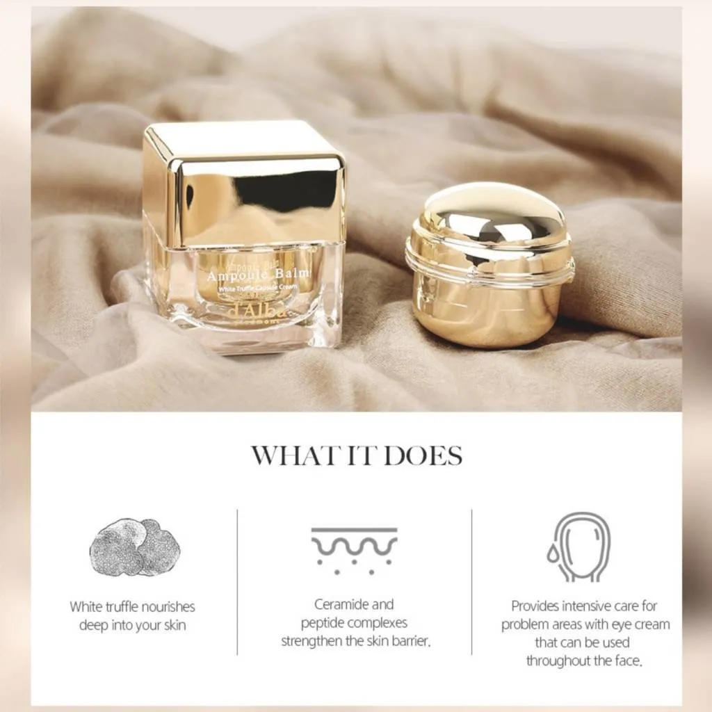 d'Alba Ampoule Balm White Truffle Anti Wrinkle Cream