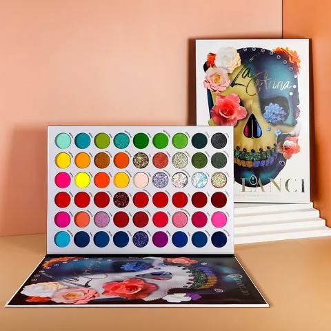 De'lanci La Catrina 54 Colors EyeShadow Palette