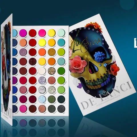 De'lanci La Catrina 54 Colors EyeShadow Palette