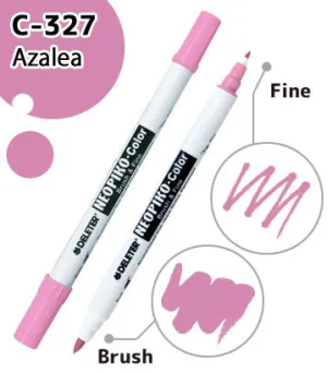 DELETER NEOPIKO-Color Azalea (C-327) Alcohol-based Dual Tipped Marker