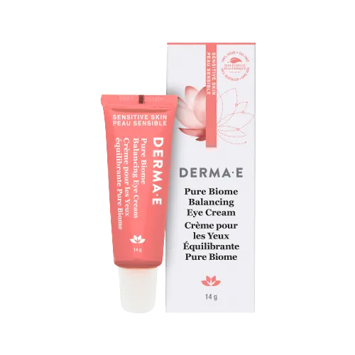 derma e - Pure Biome Balancing Eye Cream, 14 g